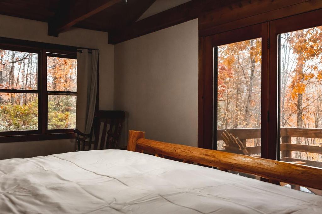 Blueberry Hideaway At 36 North Cabin - Hot Tub Purlear Экстерьер фото